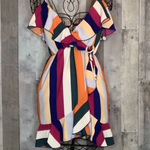 Bold Stripe Dress